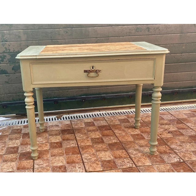 Desk in Oak & Pine, 1950s For Sale - Image 17 of 17