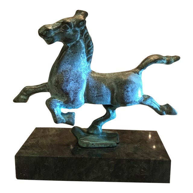Han Dynasty Flying Horse Sculpture Chairish