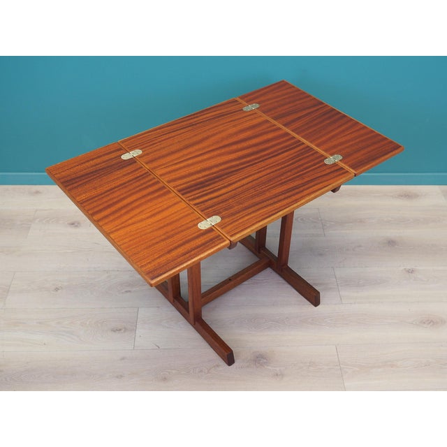 Vintage Danish Mahogany Coffee Table, 1970s For Sale - Image 6 of 15