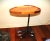 1990s Mid Century Modern Side Table Custom Wood Top For Sale - Image 10 of 10