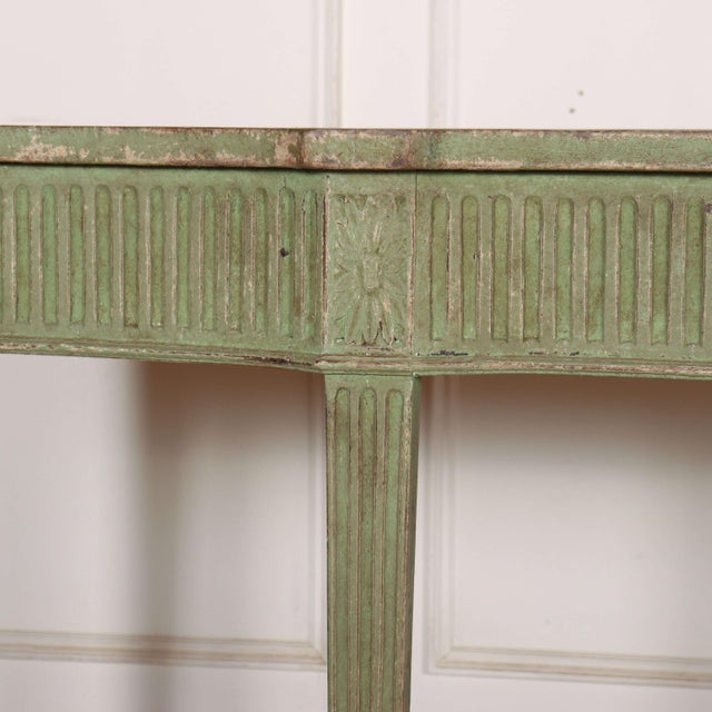 English Painted Console Table, 18th Century For Sale - Image 4 of 13