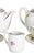 Ceramic Miniature Tea Set in Porcelain from Vista Alegre, Set of 5 For Sale - Image 7 of 8