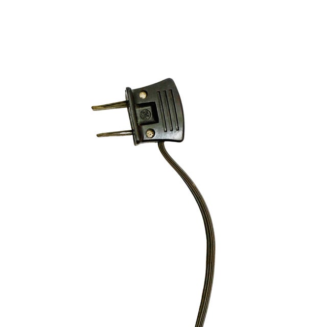 Mid 20th Century Neoclassical Stiffel Solid Brass 3-Light Bouillotte Lamp With Black Snakeskin Shade For Sale - Image 13 of 15