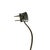 Mid 20th Century Neoclassical Stiffel Solid Brass 3-Light Bouillotte Lamp With Black Snakeskin Shade For Sale - Image 13 of 15