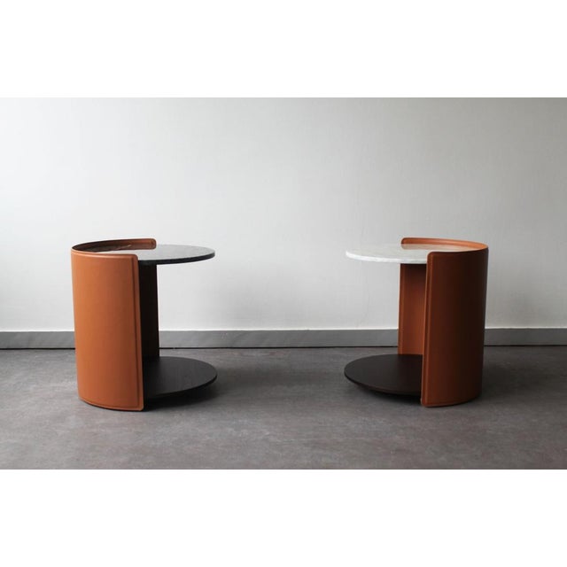 Metal Harmon Side Table by Camerich For Sale - Image 7 of 8