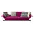 Textile Modern Esosoft Bench by Antonio Citterio for Cassina For Sale - Image 7 of 18
