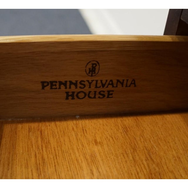 Pennsylvania House Solid Cherry Traditional Style 24" Accent Chairside Chest End Table / Nightstand For Sale - Image 9 of 12