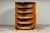 19th Century Biedermeier Corner Cabinet in Birch For Sale - Image 3 of 18