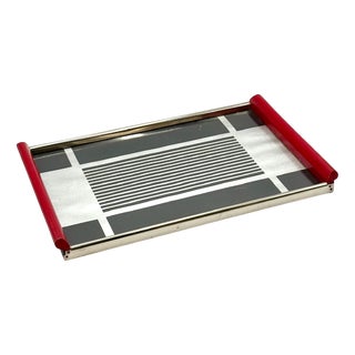 Vintage European Space Age Serving Tray, 1970s For Sale