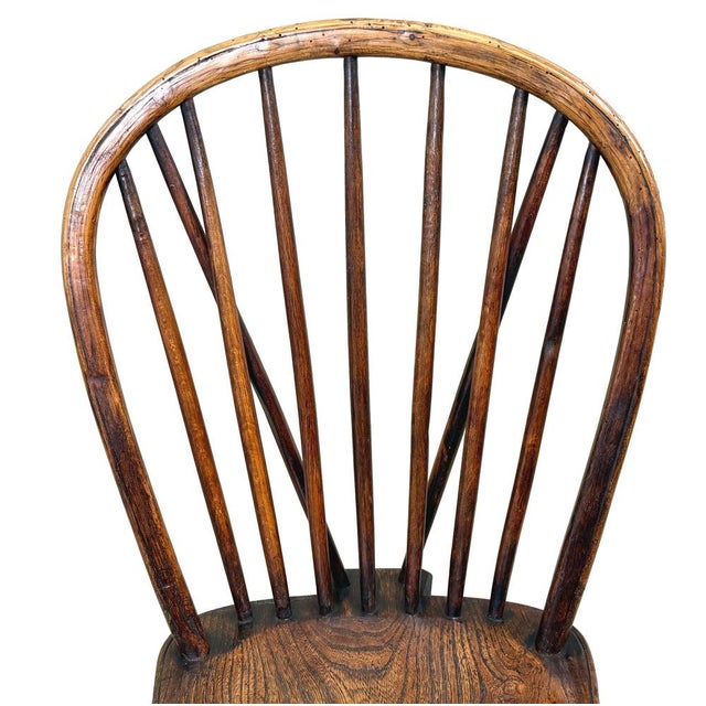 Antique Kitchen Farmhouse Dining Chairs, 1840, Set of 6 For Sale - Image 13 of 17