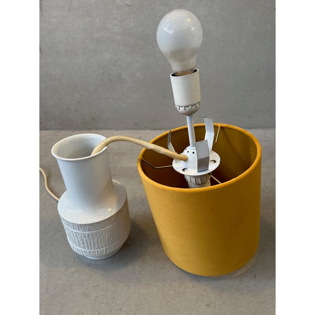 Vintage Table Lamp in Porcelain For Sale - Image 6 of 12