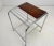 Functionalist Chrome & Wood Side Table, 1950s For Sale - Image 4 of 10
