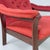 Wood Vintage Nordic Red Chairs, 1970s, Set of 2 For Sale - Image 7 of 8