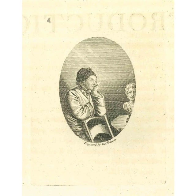 Portrait of a man is an original artwork realized by Thomas Holloway for Johann Caspar Lavater's "Essays on Physiognomy,...