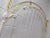 Mid 20th Century White Painted Wrought-Iron & Brass & Queen Bedframe For Sale - Image 5 of 13