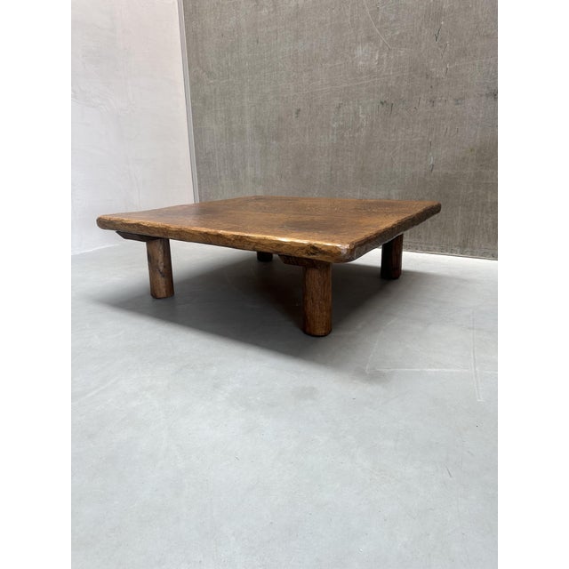 Vintage Wooden Coffee Table, 1950s For Sale - Image 4 of 12