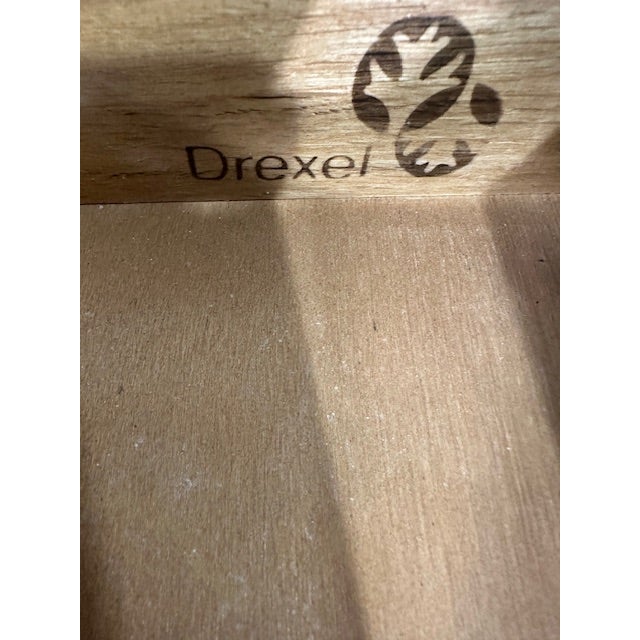 1990s Drexel Queen Ann Style Mahogany End Table For Sale - Image 9 of 10