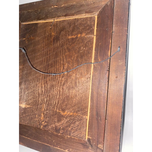 Antique Ornate Gilded Wood Picture Frame With Carved Details. For Sale - Image 12 of 12