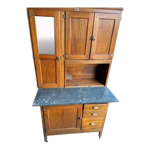 1920s Craftsman Style Hoosier Cabinet by Kuchins
