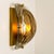 Glass Brass and Brown Glass Hand Blown Murano Glass Wall Lights attributed to J. T. Kalmar for Kalmar, 1960s, Set of 2 For Sale - Image 7 of 14