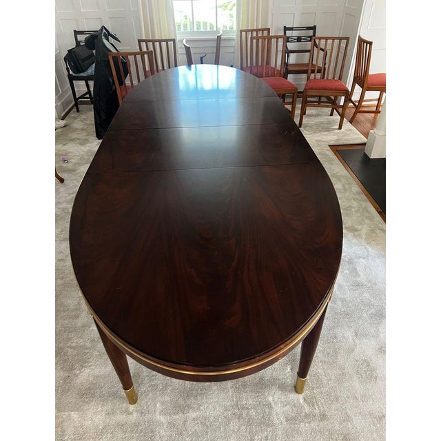 Woodbridge Furniture Lynn Extendable Solid Oak Dining Table | Chairish