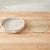 Kenneth Ludwig Chicago Burma Rattan Round Serving Tray For Sale - Image 4 of 4