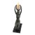 1990s Art Deco Nude Lady Lamp For Sale