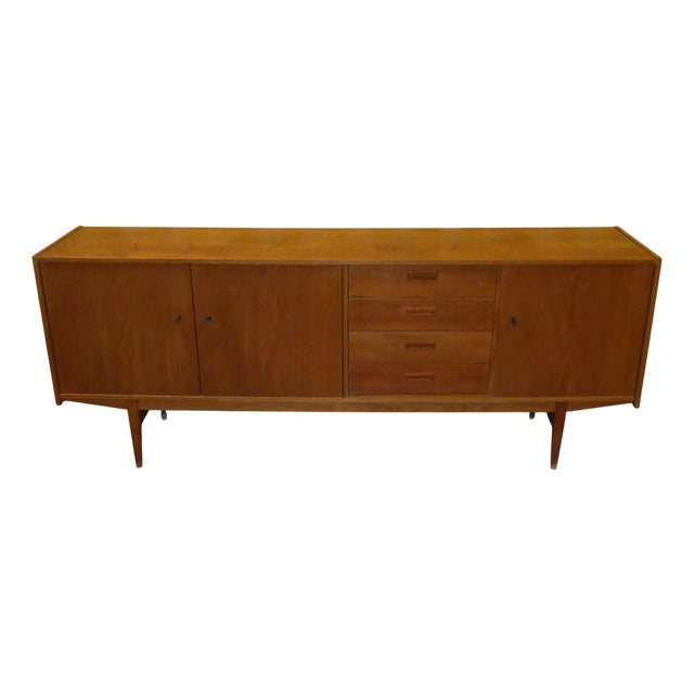 Mid-Century Danish Teak Sideboard, 1960s For Sale