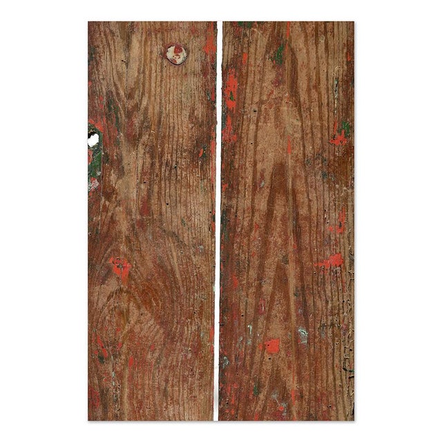 Cast Iron and Patinated Wood Bistro Table For Sale - Image 5 of 9