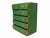 We love the undeniable Pop! Of this vintage campaign-style tall dresser by high-quality furniture maker Bernhardt, which...