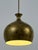 Löken Brass Pendant Lamp by Helge Zimdal for Falkenbergs, 1960s For Sale - Image 16 of 18