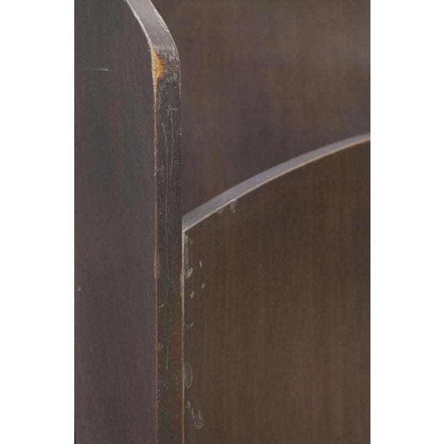 Wooden Trolley with Magazine Rack For Sale - Image 9 of 17