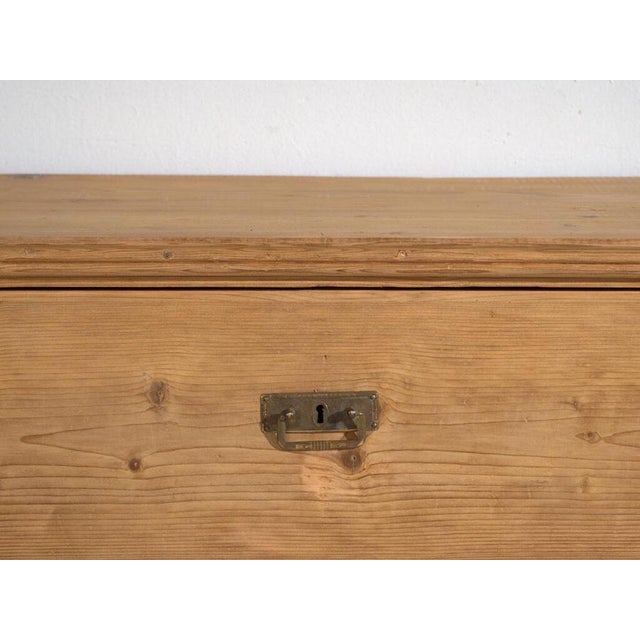 European Washed Pine Three-Drawer Chest by Amaru For Sale - Image 8 of 12