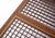 Brown Vintage Danish Komfort Lattice Pattern Teak Glass Coffee & Side Table Set For Sale - Image 8 of 12
