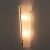 Metal Mid-Century Italian Modern Style Murano Glass and Brass Sconces, 1990, Set of 2 For Sale - Image 7 of 10