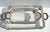 1950s Pyrex Glass Silver Plate Holders Rectangle Baking Pan Casserole Serving Dishes - Set of 2 For Sale - Image 15 of 18