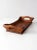 Late 20th Century Vintage Carved Wood Farmhouse Tray For Sale - Image 5 of 11