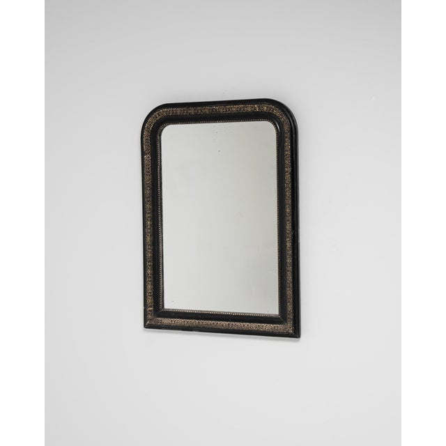 Wood Napoleon III Wall Mirror, Second Empire Style, France, Circa 1880 For Sale - Image 7 of 8
