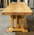 French Bleached Oak Farmhouse Dining Table, 1925 For Sale - Image 10 of 18