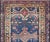 Antique Persian Hamadan Rug With Colorful Geometric Medallion on a Blue Field For Sale In Atlanta - Image 6 of 11