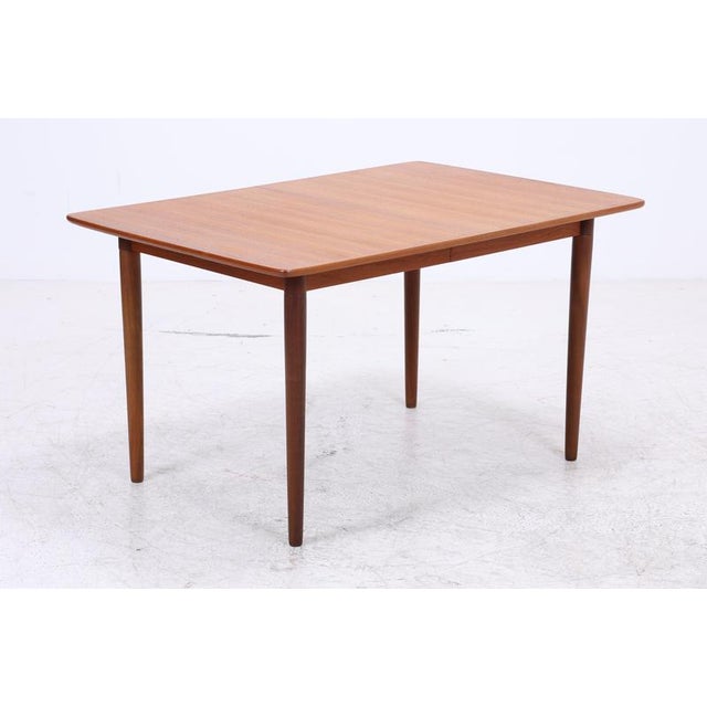 Mid-Century Extendable Teak Dining Table by Gustav Bahus For Sale - Image 13 of 15