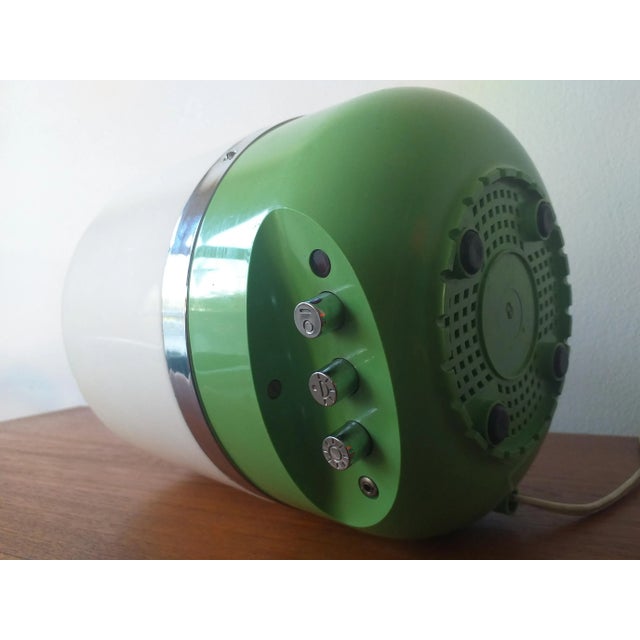 Plastic Space Age Europhon Table Lamp by Adriano Rampoldi, Italy, 1970s For Sale - Image 7 of 12