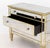 Horchow "Amelie" Mirrored Silvered Wood Dresser For Sale In New York - Image 6 of 8