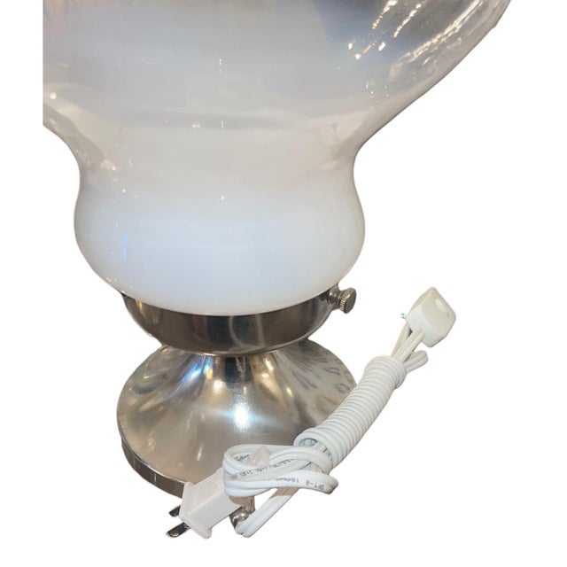 Transparent 1970's Table Lamps by Toni Zuccheri for Mazzega - a Pair For Sale - Image 8 of 8