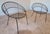 Mid 20th Century Pair of Mid-Century Modern Wrought Iron Hoop Lounge Chairs, C. 1950s–1960s For Sale - Image 5 of 13