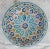 Moroccan Hand Painted Pottery Plate, Multi-Color For Sale In Orlando - Image 6 of 6