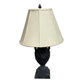 Neoclassical Figural Urn Table Lamp, Vintage For Sale