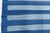 Textile Doris Leslie Blau Dhurrie Mid-Century Blue With Navy Blue Flatweave Cotton Rug For Sale - Image 7 of 8