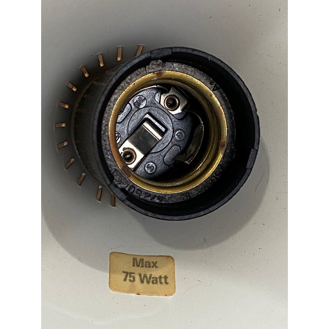 Vintage 1970s Johannes Hammerborg Fog & Morup Aluminum Pendant Light, Denmark Brushed aluminum pendant light, E27 socket,...