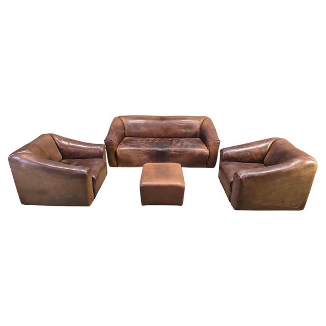 DS47 Sofa Set from de Sede, 1960s, Set of 3 For Sale - Image 14 of 14
